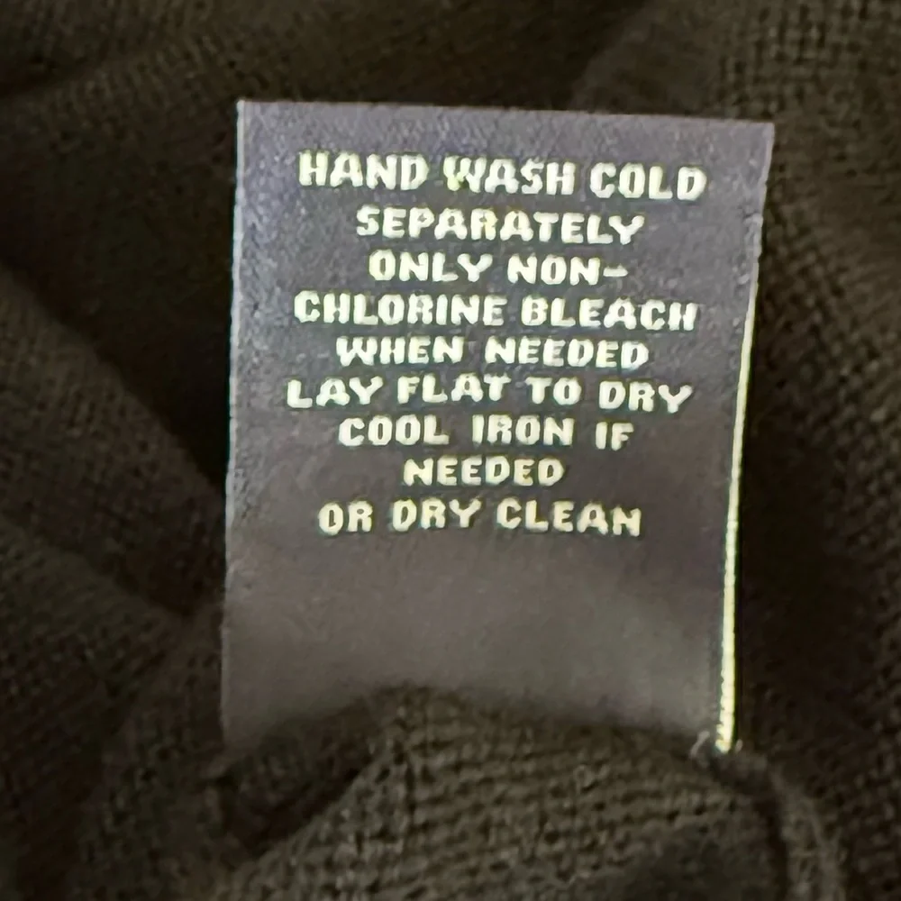 Hart Schaffner Marx Merino Wool V-Neck Sweater - Black